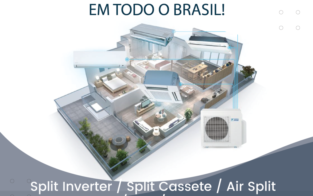 Distribuidor de ar condicionado em todo o Brasil!